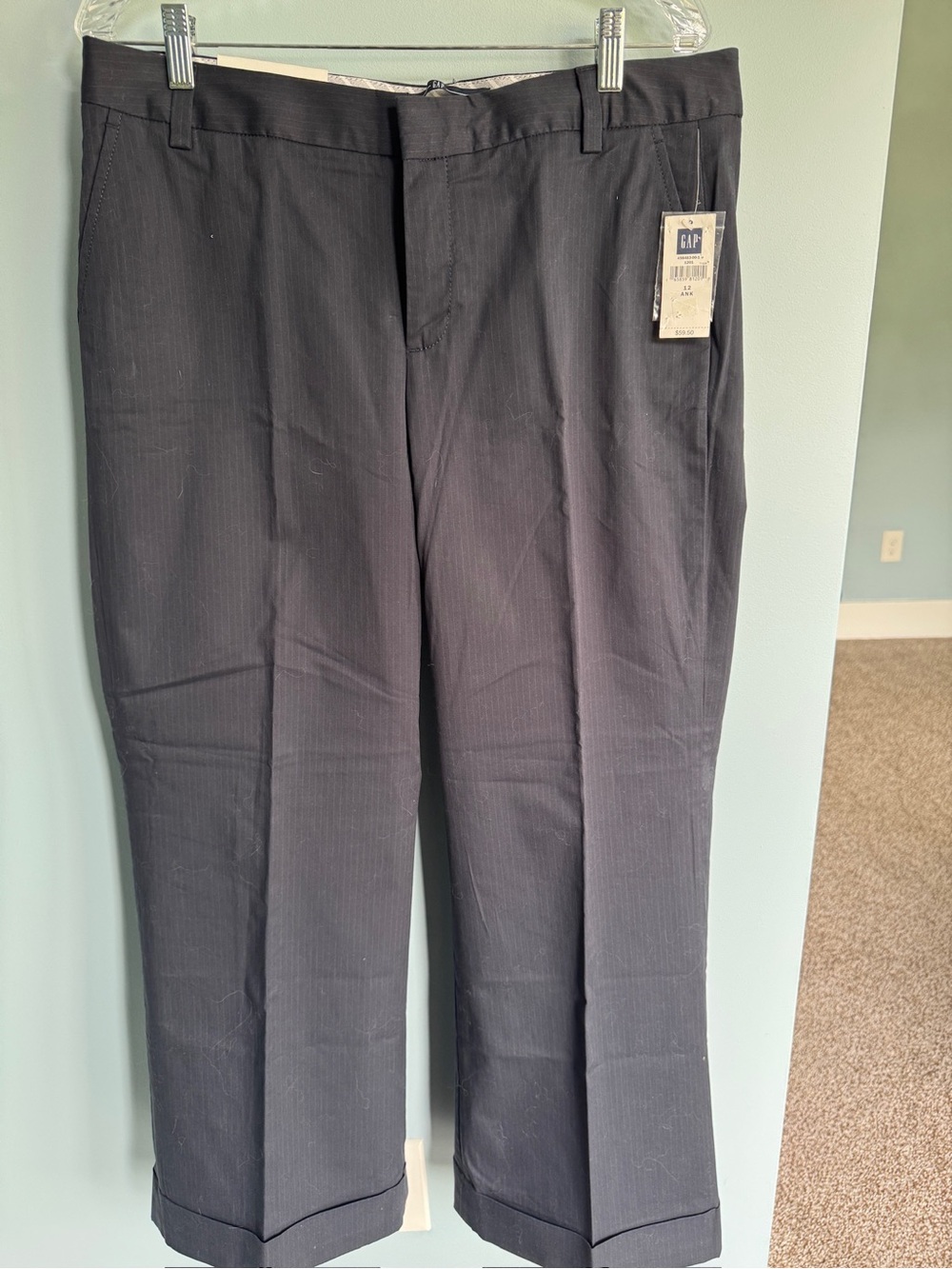 GAP Women’s Black Wide Leg Ankle Pants